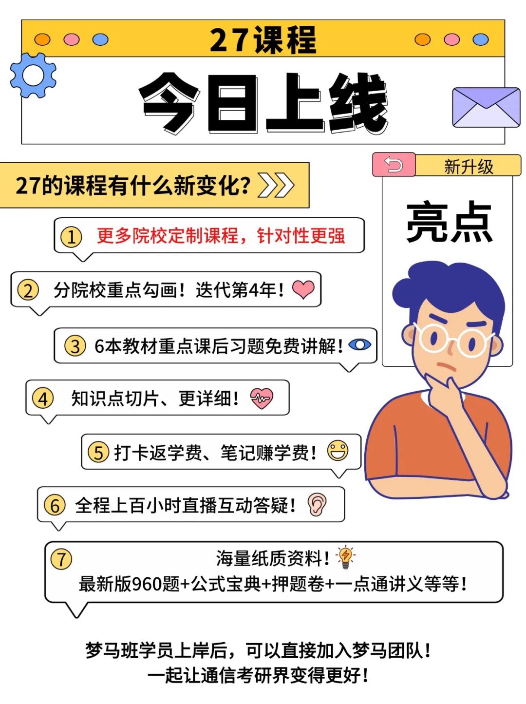 27梦马全程班上线！