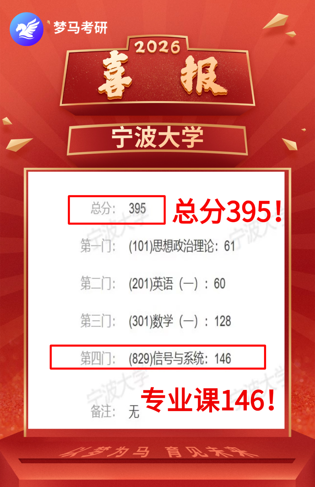 【27初试】梦马信号班重磅上线!