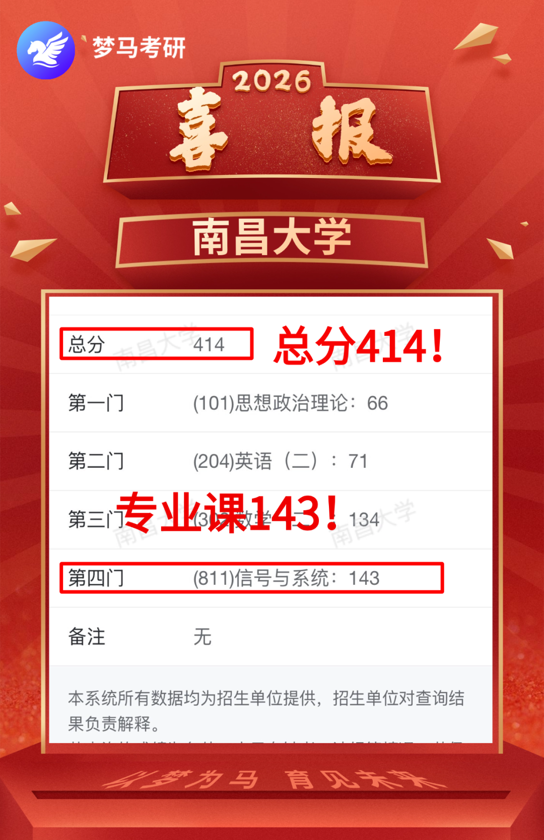 【27初试】梦马信号班重磅上线!