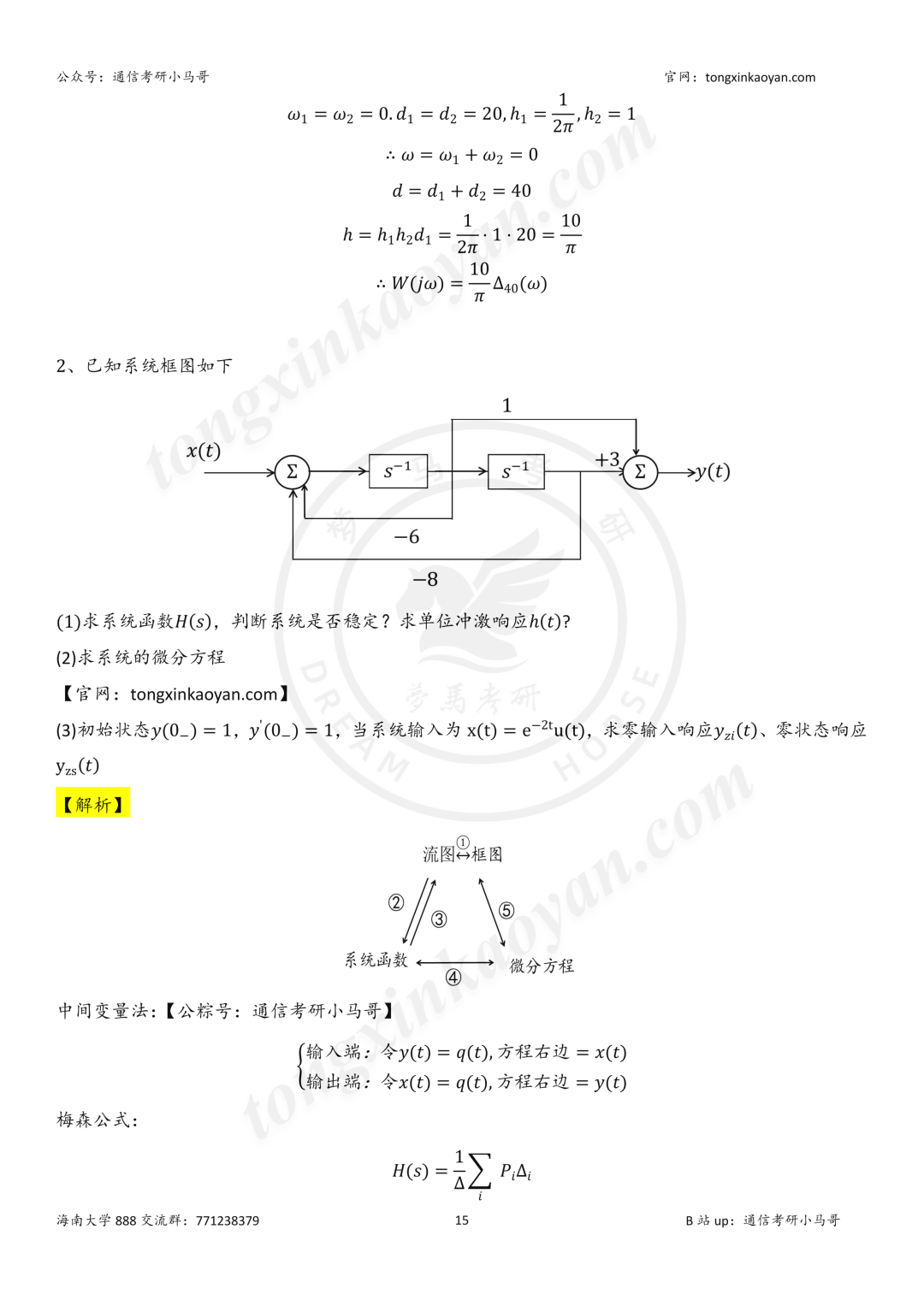 【26真题解析】海南大学888